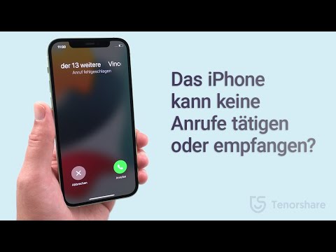 Das iPhone kann keine Anrufe tätigen oder entgegennehmen