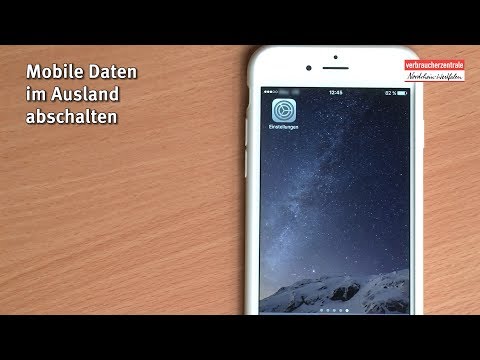 Datenroaming beim iPhone abschalten