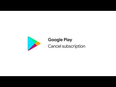 How to cancel a subscription on the Google Play Android app