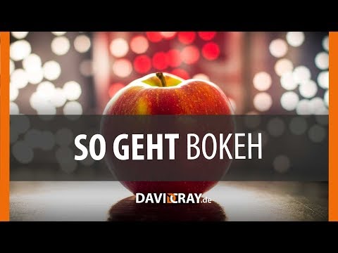 Schöne Fotografieren mit Bokeh