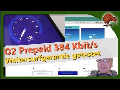 📱 384kbit/s Weitersurfgarantie bei O2-Prepaid: Ein Praxistest 📶