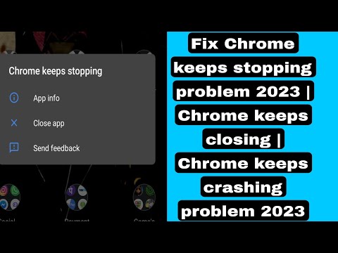 Fix Chrome keeps stopping problem 2023 | Chrome keeps closing | Chrome keeps crashing problem 2023