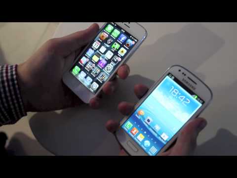 Vergleich: Samsung Galaxy S3 Mini vs. Apple iPhone 5 (deutsch)