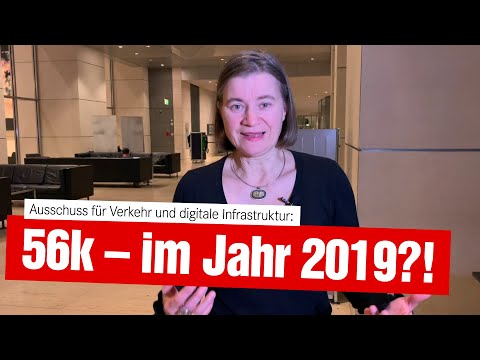 56kbit/s sollen im Jahr 2019 für einen funktionalen Internetanschluss reichen?! (13.11.2019)