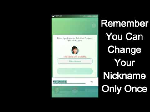 How To Change Nickname In Pokemon Go