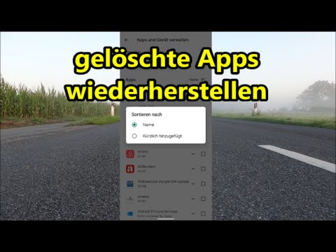 Google Play Store gelöschte Apps wiederherstellen Tutorial so gehts