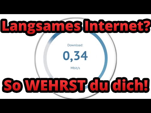 Internet langsam trotz guter Verbindung - Was tun? Sonderkündigung? Internetgeschwindigkeit prüfen