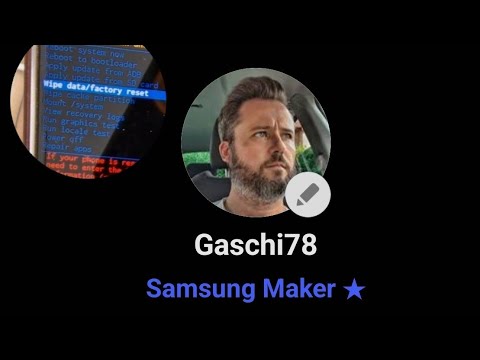 Samsung Recovery Menü für Wipe Cache Partition / Wipe Data Factory Reset / Repair Apps - deutsch