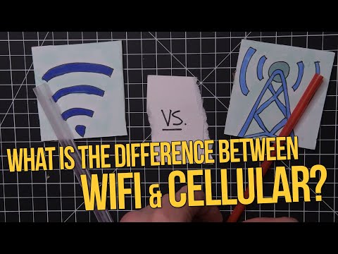 What is the difference between WiFi and Cellular? WiFi vs. mobile data