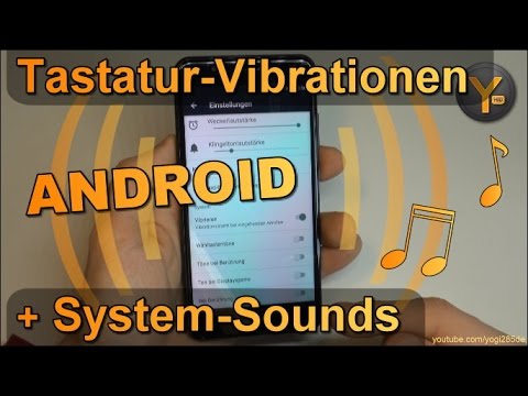 Vibrationen beim Tippen ausschalten (Android)