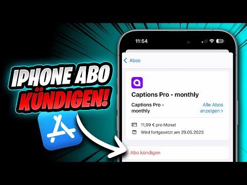 iPhone Abo kündigen und iPhone Abonnements löschen ! 😲📲