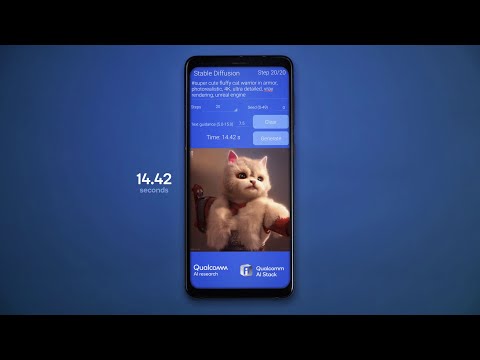 World’s first on-device demonstration of Stable Diffusion on an Android phone