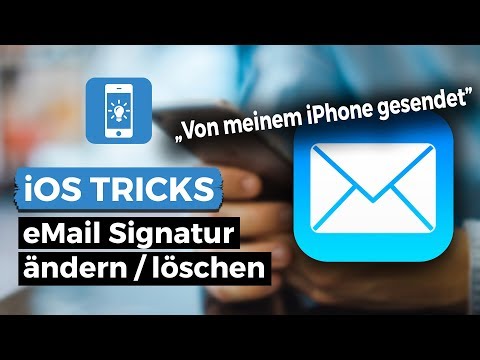 eMail Signatur ändern &amp; löschen - iPhone-Tricks.de