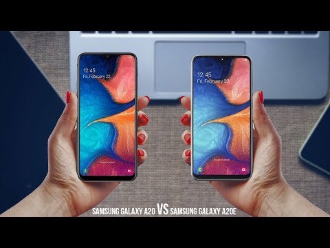 Samsung Galaxy A20 Vs Samsung Galaxy A20e Specs Comparison