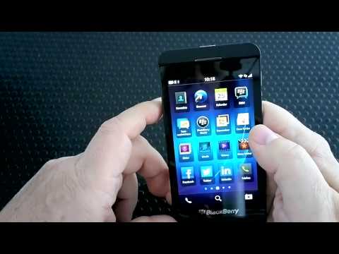 Hands-on: BlackBerry 10 und RIMs Flaggschiff BlackBerry Z10