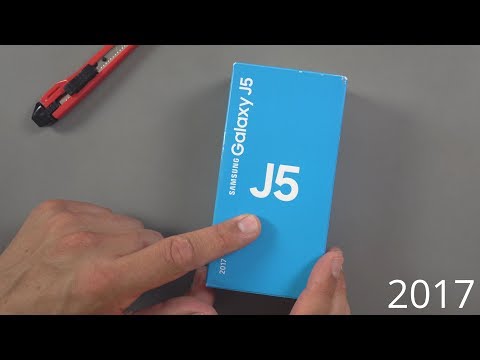 Samsung Galaxy J5 (2017): Unboxing &amp; Ersteindruck | deutsch