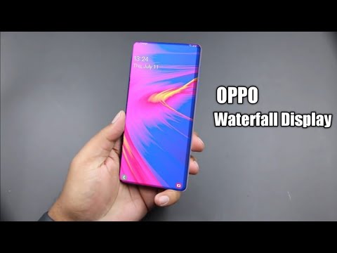 Oppo waterfall Display Offical | Oppo Curved Screen 2.0