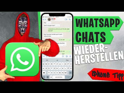 Gelöschte WhatsApp Chats &amp; Nachrichten wiederherstellen iPhone