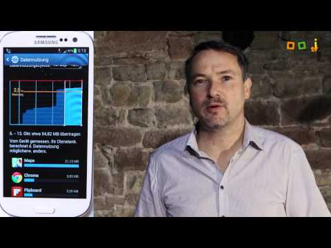 Android Datenvolumen überwachen und einstellen und viel Geld sparen!