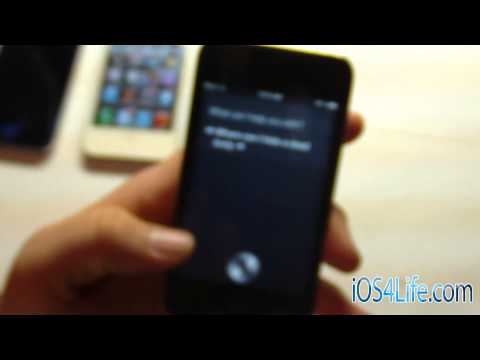 Siri Server and iPod Touch 4G Siri Port Update