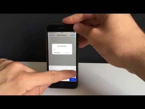 iPhone Vibration einstellen und ändern