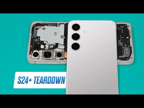 Samsung Galaxy S24+ Teardown Disassembly Repair Video Review S24 PLUS