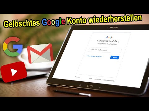 Gelöschtes Google Konto wiederherstellen ( YouTube / Gmail Account ) zurückholen