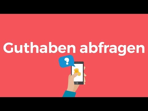 Guthaben abfragen - Prepaid Guthaben aller Anbieter abfragen!