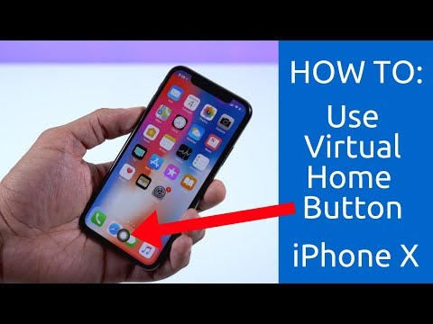 How To Add A Virtual Home Button To The iPhone X