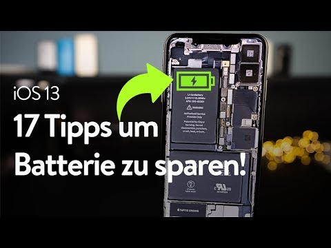 17 iOS 13 Tipps um Batterie zu sparen in 2020!