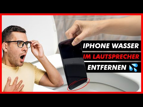 iPhone Wasser im Lautsprecher entfernen 🔊💦 So rettest du dein Handy ✅