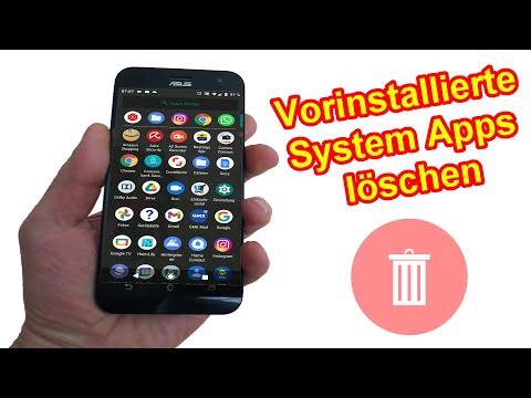 Android Smartphone vorinstallierte Apps löschen – Handy System Apps entfernen / deinstallieren