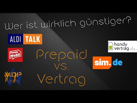 Handyvertrag VS. Prepaid - so teuer sind Aldi Talk und co. wirklich!