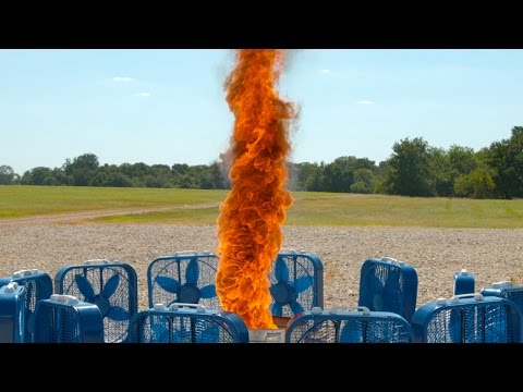 Fire Tornado in Slow Motion 4K - The Slow Mo Guys