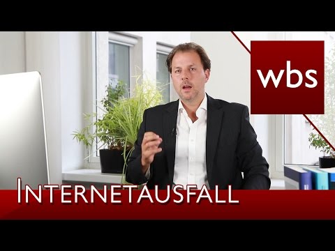 Internetausfall – Haben die Kunden einen Anspruch auf Entschädigung? | Kanzlei WBS