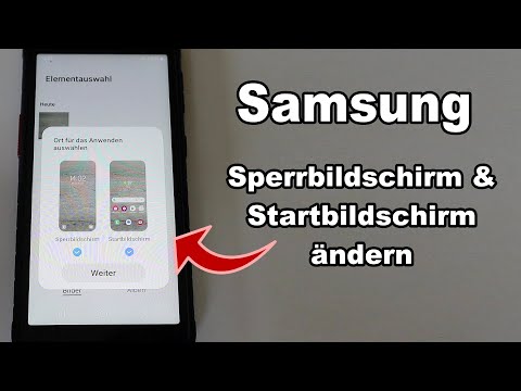 Samsung Galaxy Smartphone Hintergrund (Start-/Sperrbildschirm ändern | Anleitung