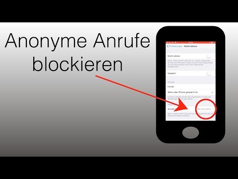 Anonyme Anrufe beim iPhone blockieren!