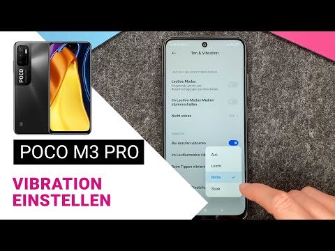 Xiaomi Poco M3 Pro - Vibration aktivieren und einstellen • 📱 • 📳 • 🤫 •