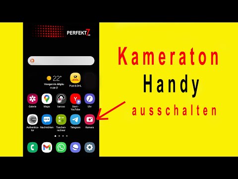 Kameraton: Handy Auslöser ausschalten - Handy TIPPS