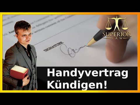 Handyvertrag kündigen oder wechseln einfach erklärt