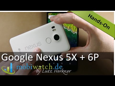 Nexus 5X + Nexus 6P: Vergleich der Android 6 Telefone – Hands-on-Video (Test)
