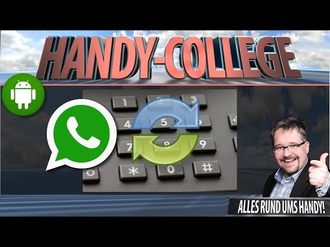 WhatsApp: Handy-NUMMER ändern, alle CHATS behalten ☛ neue Nummer wechseln | Android Tutorial | 🎓#02