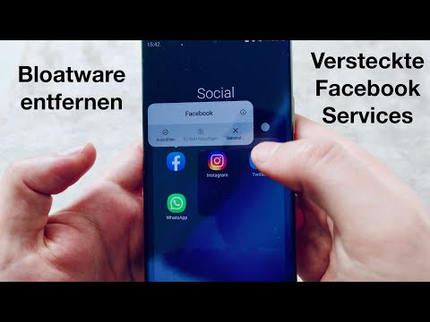 Bloatware &amp; Facebook richtig entfernen android (deutsch)