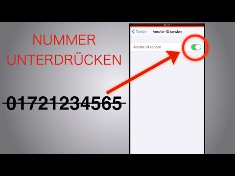 iPhone Rufnummer unterdrücken!