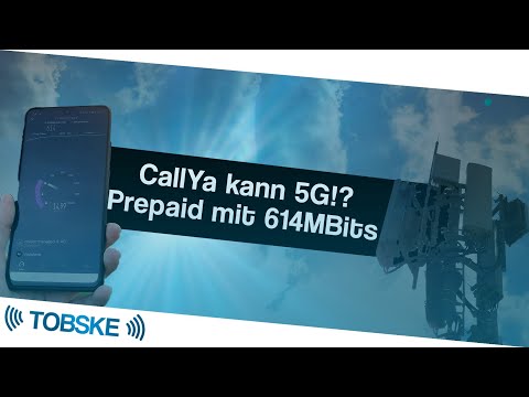 [UPDATE!] Vodafone CallYa Prepaid kann 5G mit über 600MBits! GigaGarantie ✔ und die nächste SimKarte