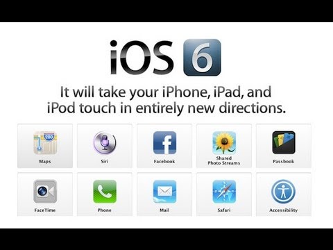 iOS 6 Beta 1: Demo and Complete Overview