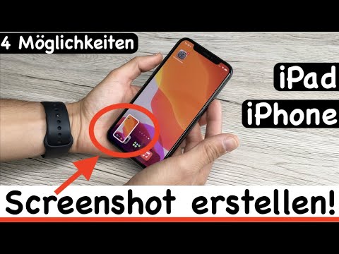 iPad/iPhone Screenshot machen: 4 Möglichkeiten | iOS Bildschirmfoto Tricks