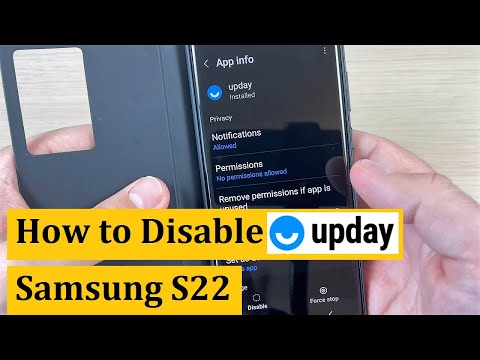 How to Turn Off (Disable) Upday News on Samsung Galaxy S22 / S22+ / S22 Ultra (2022)