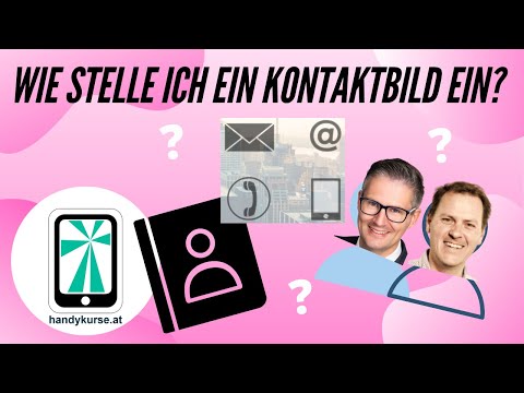 Wie stelle ich bei einem Kontakt ein Profilbild ein?