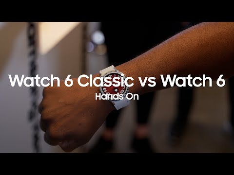 Samsung Galaxy Watch 6 Classic vs Watch 6 Hands On